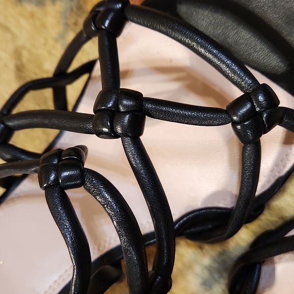 KATE SPADE Coco Heels, Black leather, size 8 - Picture 8 of 12